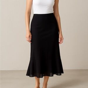 Black Flowy Skirt size 3XL